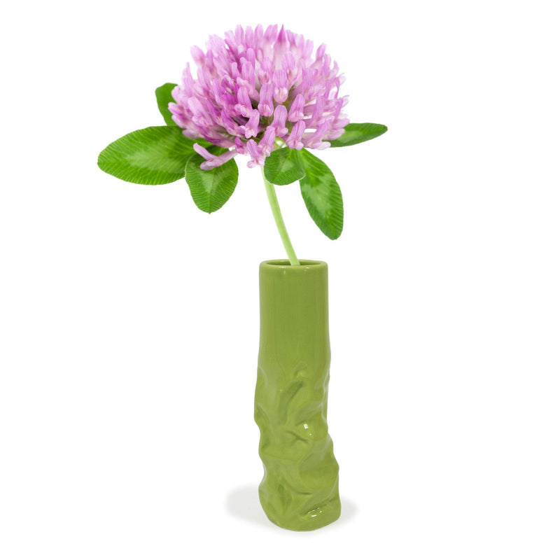 Crushed Tube Flower Vase