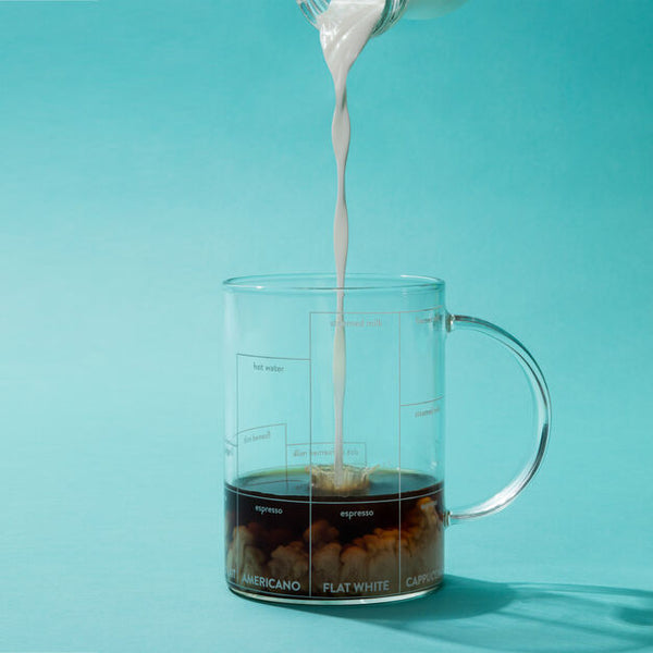 Multi-ccino Coffee Glass Mug