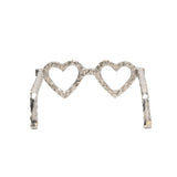 Vintage Heart Shaped Glasses - Tabletop Decor