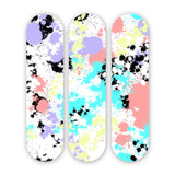 Paint Pastel 3-Set - Acrylic Skate Wall Art