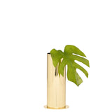 Gold Tube Flower Vase