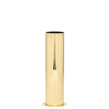 Gold Tube Flower Vase