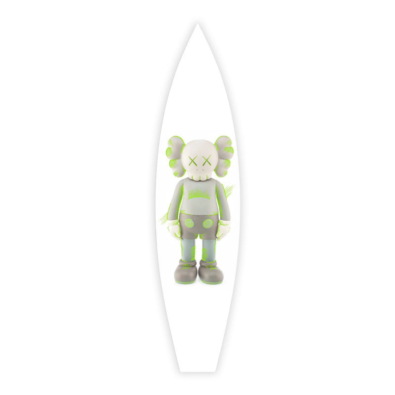 Grey Kaws inspired  - Surfboard Art