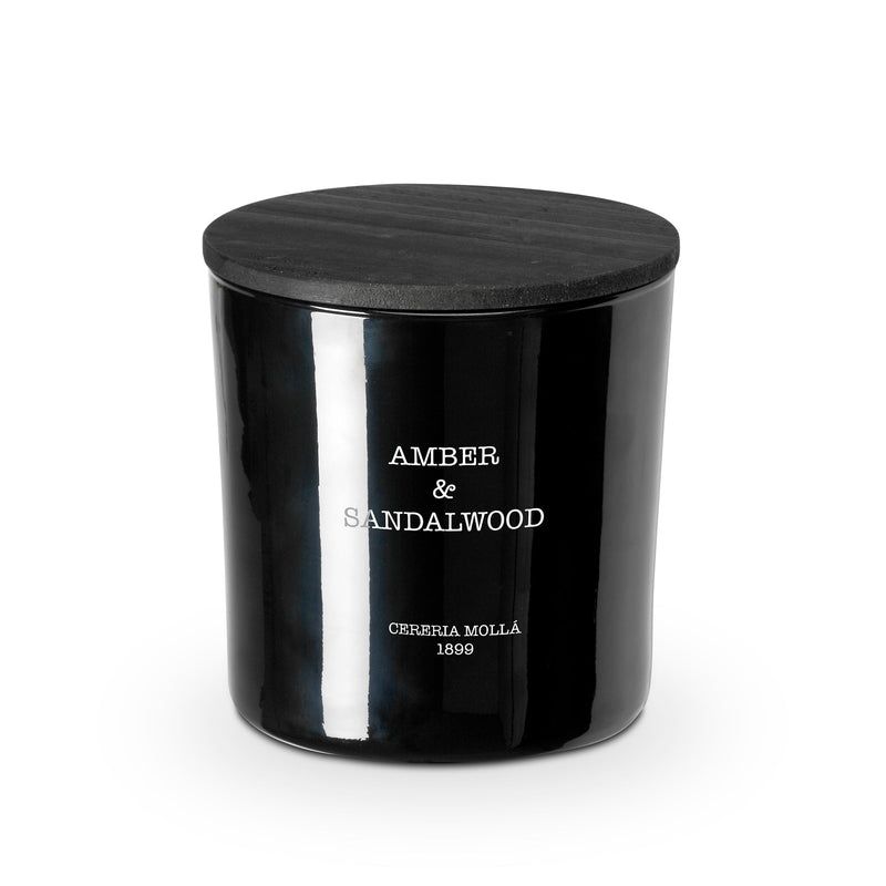 Amber & Sandalwood Medium Candle