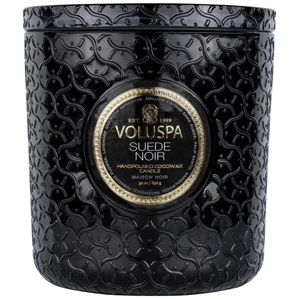 Suede Noir 30 Oz Luxe Candle