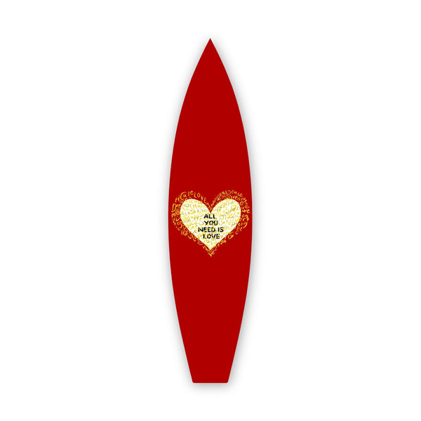 All You Need Is Love  - Surfboard Art