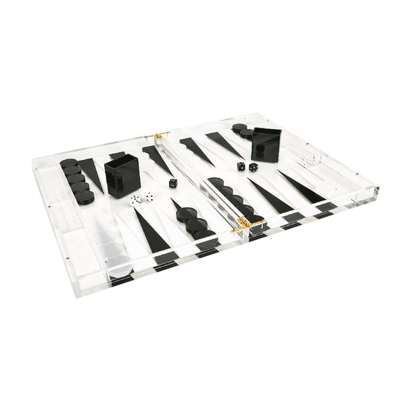 Acrylic Backgammon Set (Customizable)