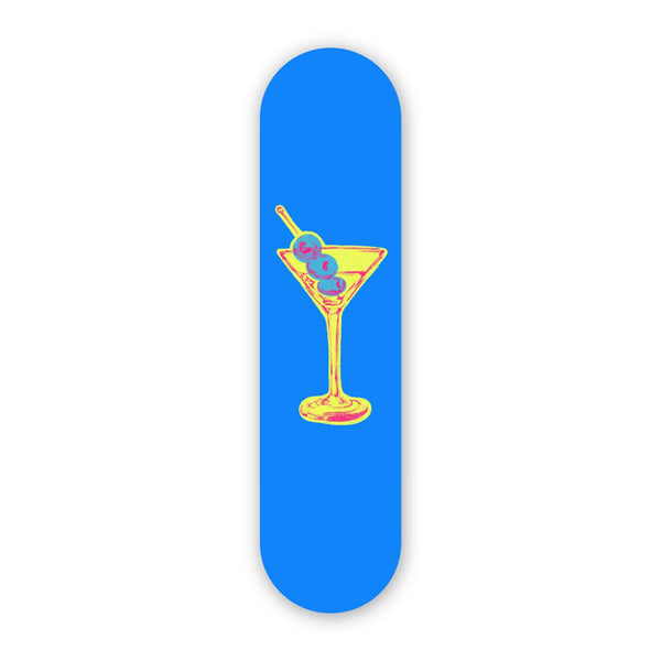 Retro Martini - Acrylic Skate Wall Art