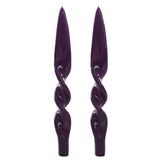 Twisted Taper Candles, Set Of 2