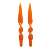 Twisted Taper Candles, Set Of 2