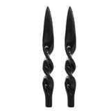 Twisted Taper Candles, Set Of 2