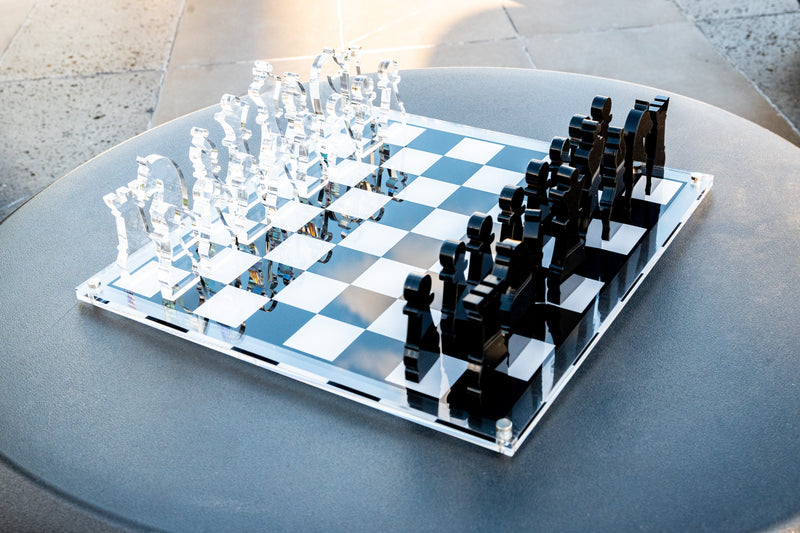 Acrylic Chess Set