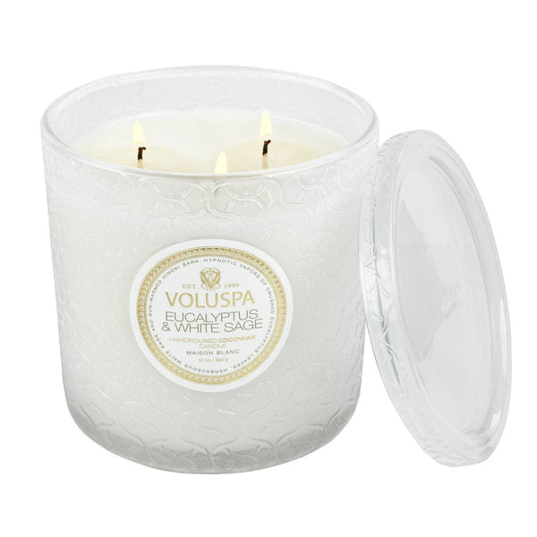 Eucalyptus & White Sage 30 Oz Luxe Candle