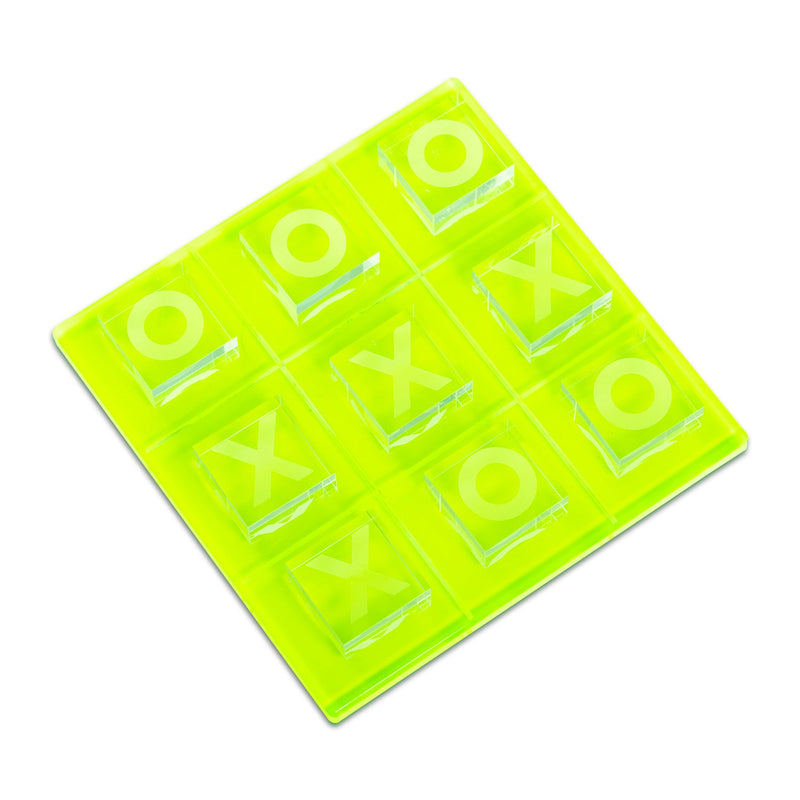 Neon Acrylic Tic Tac Toe