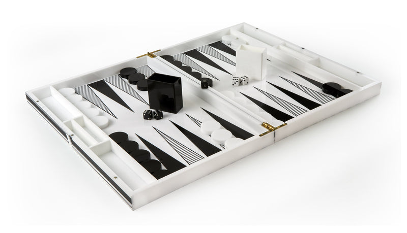 Acrylic Backgammon Set (Customizable)