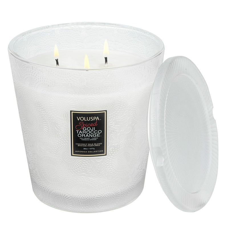 Spiced Goji 5 Wick Hearth Candle