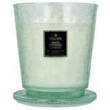 White Cypress 5 Wick Hearth Candle