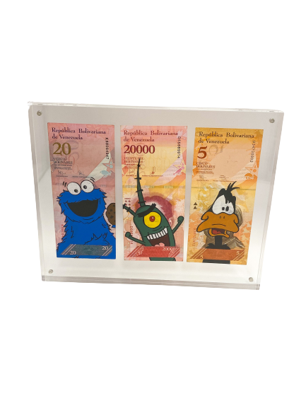 Cookie Plankton Duck - Currency Art