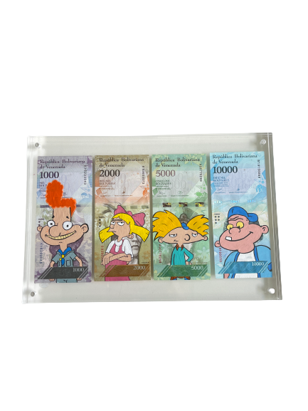 Hey Arnold Currency Art