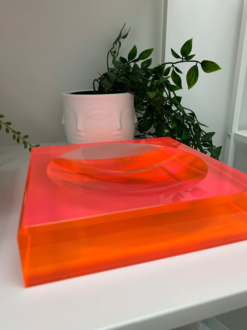 Lucite Acrylic Candy Bowl