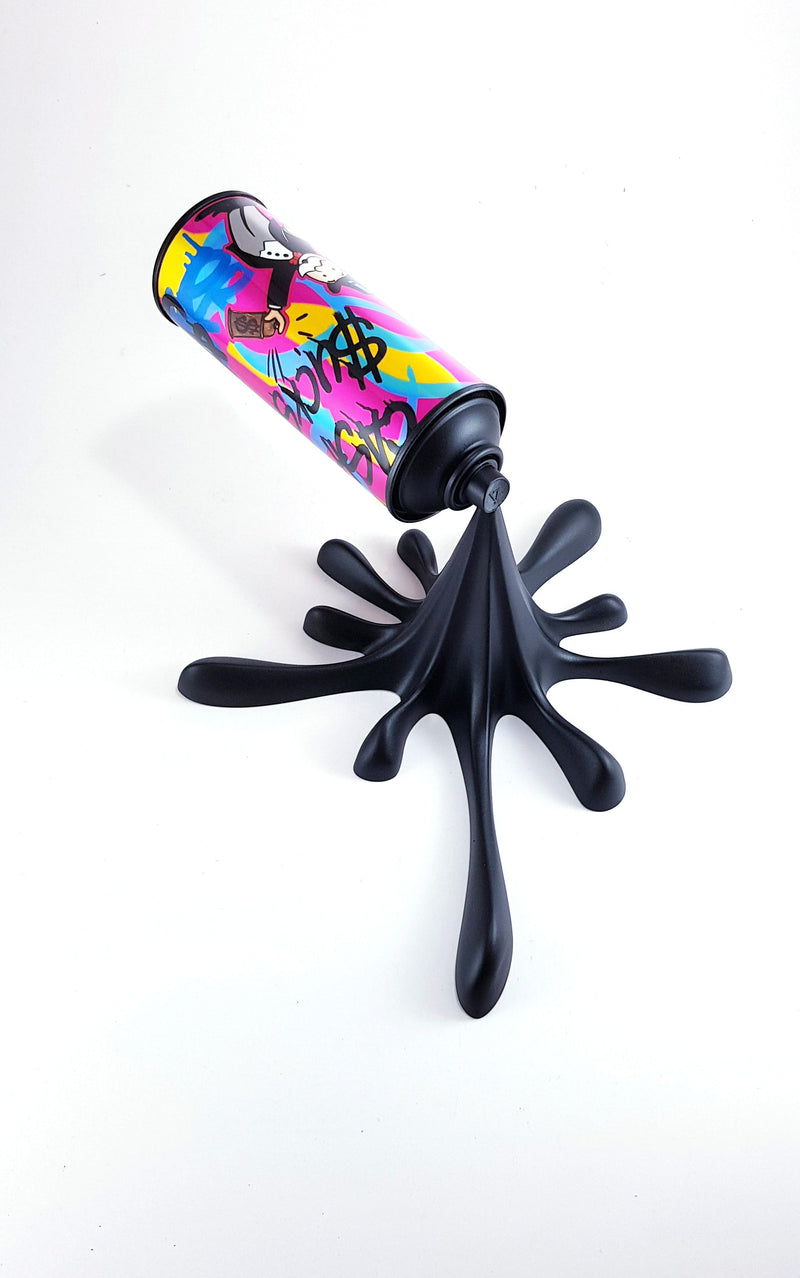 Graffiti Monopy Splash - Spray Can Sculpture (Pre-Order)