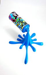 Graffiti Monopy Splash - Spray Can Sculpture (Pre-Order)