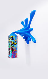 Graffiti Monopy Splash - Spray Can Sculpture (Pre-Order)