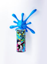 Graffiti Monopy Splash - Spray Can Sculpture (Pre-Order)