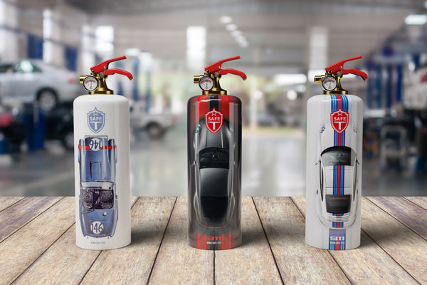 911 White - Design Fire Extinguisher