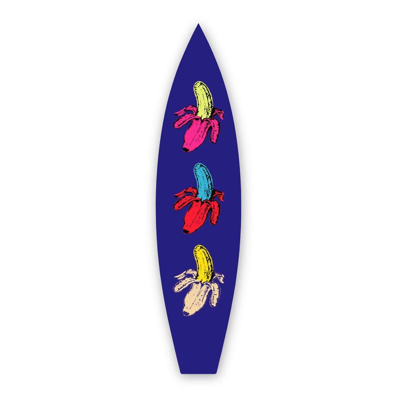 Retro Banana - Surfboard Art
