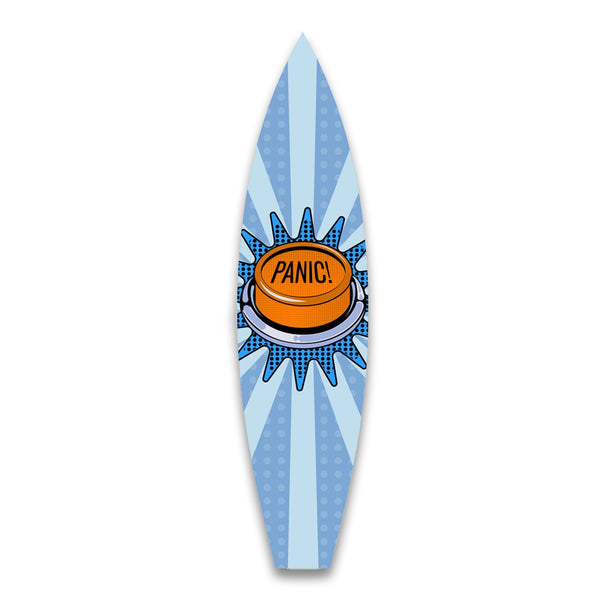 Oops Orange - Surfboard Art