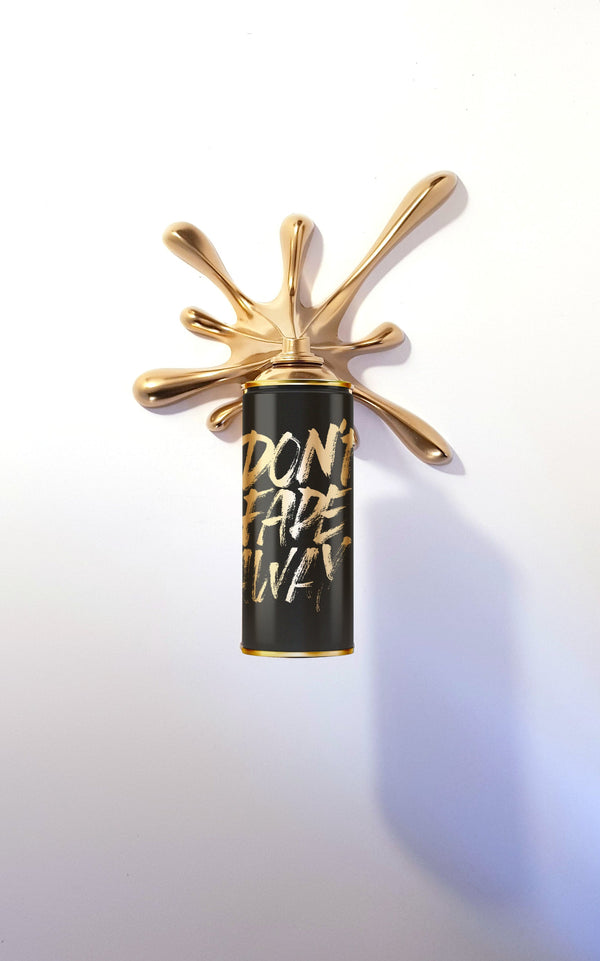 Don't Fade Away - Spray Can Sculpture (Pre-Order)