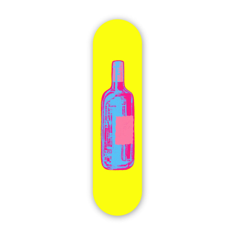 Retro Bottle - Acrylic Skate Wall Art