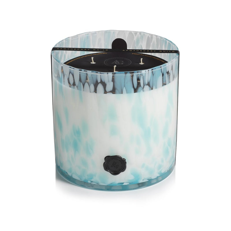 Blue Crystal XL Candle