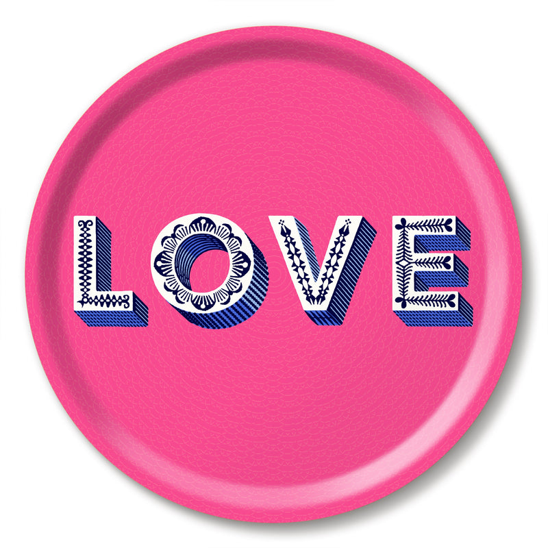 Love Pink - Serving Tray