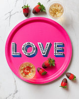 Love Pink - Serving Tray