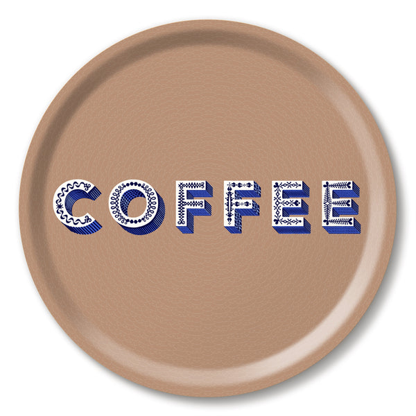 Coffee Round - Serving Tray