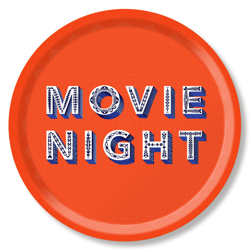 Movie Night - Serving Tray