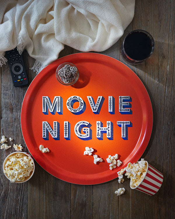 Movie Night - Serving Tray