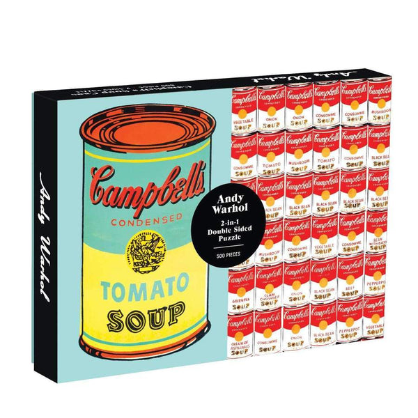 Andy Warhol Soup Can Double-Sided - Puzzle