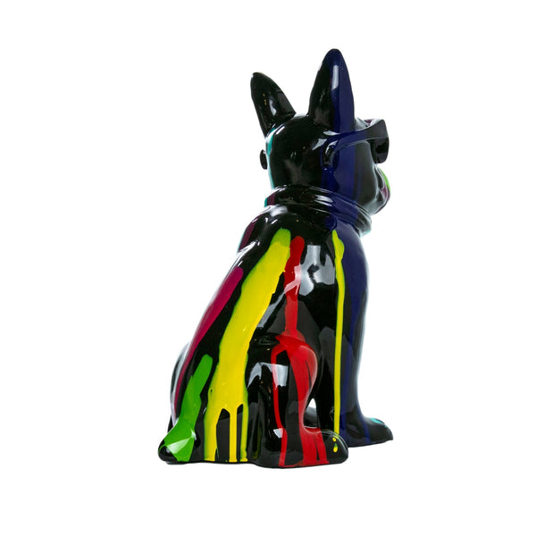 Frenchie Splatters - Sculpture