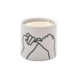 Impressions Ceramic Candle