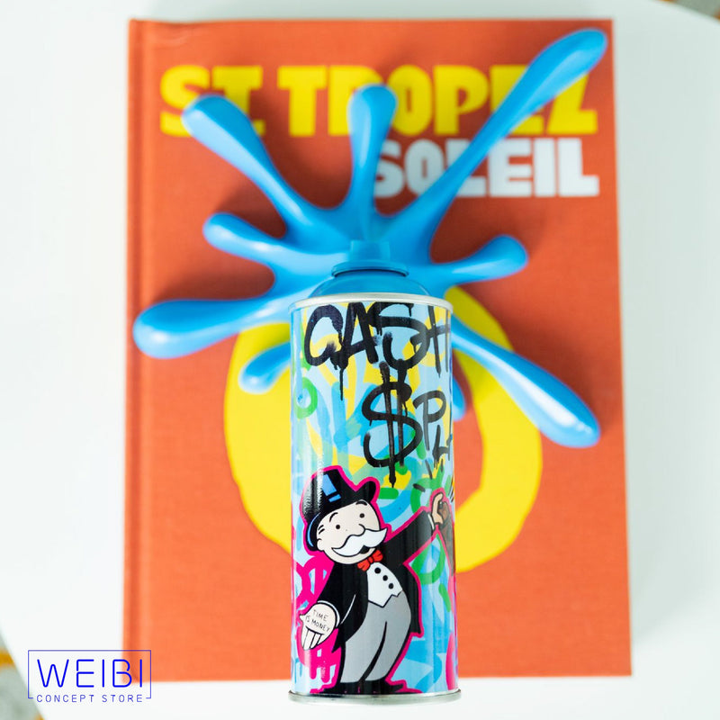 Graffiti Monopy Splash - Spray Can Sculpture (Pre-Order)