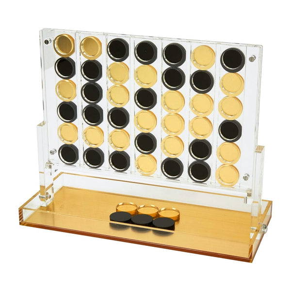 Lucite Acrylic connect 4 game Set