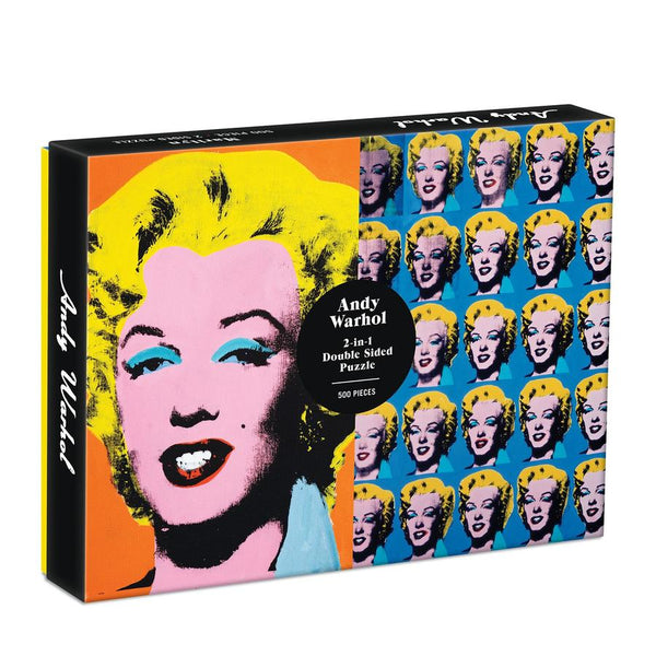 Warhol Marilyn Double-Sided Puzzle