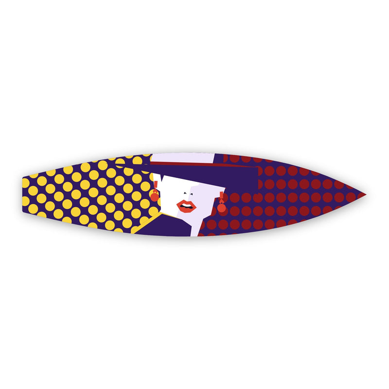 Always in Praduh  - Surfboard Art