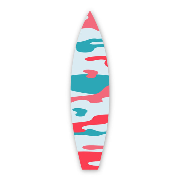 Camo Skies  - Surfboard Art